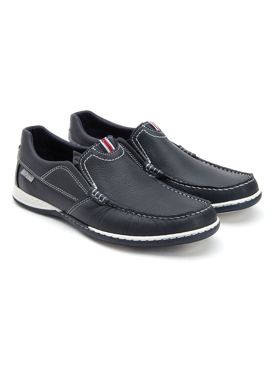 Mokasyny APIA, Rozmiar 43, Grantowe, Nautic Navy