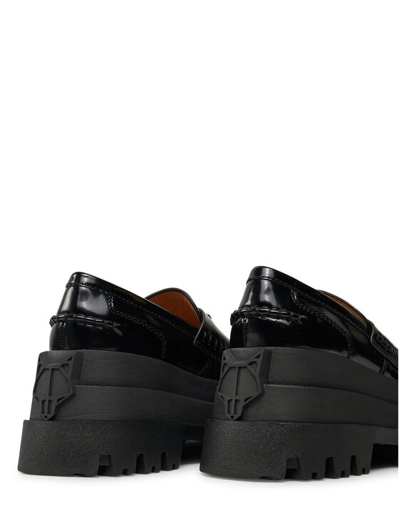 Naked Wolfe Naked Wolfe Loafersy Delusion Černá