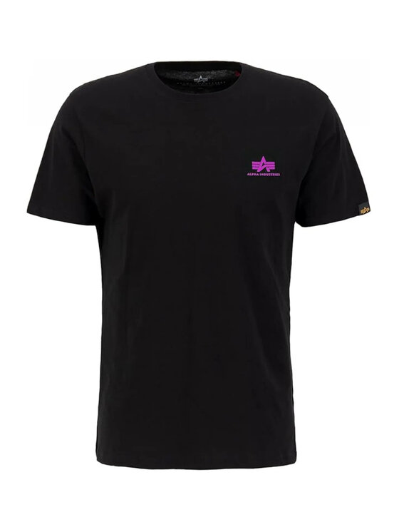Alpha Industries Alpha Industries Tričko AI.188505-693 Čierna Basic Fit