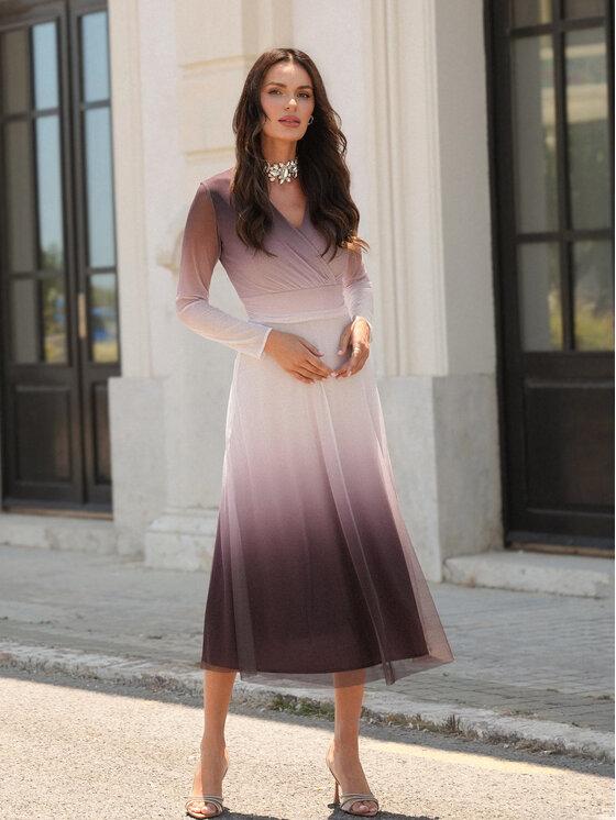 LIDIA KALITA LIDIA KALITA Sukienka wieczorowa Milano Flare Fit