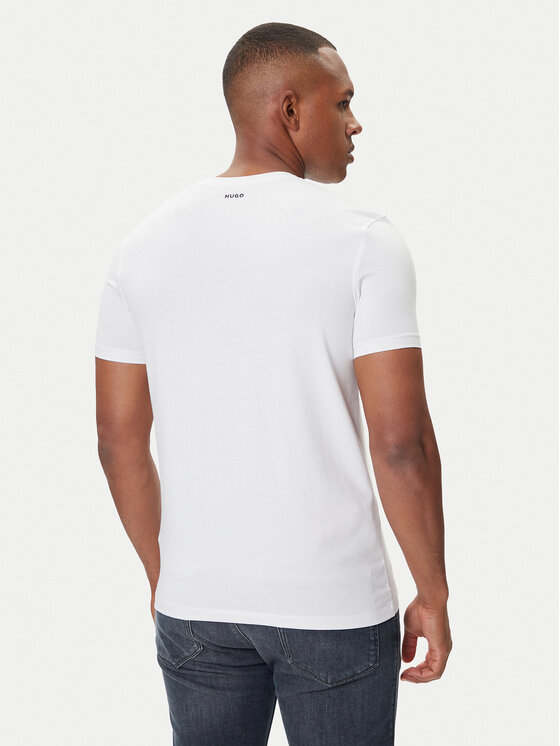 HUGO Hugo Набір з 2 футболок V 50325417 Білий Slim Fit