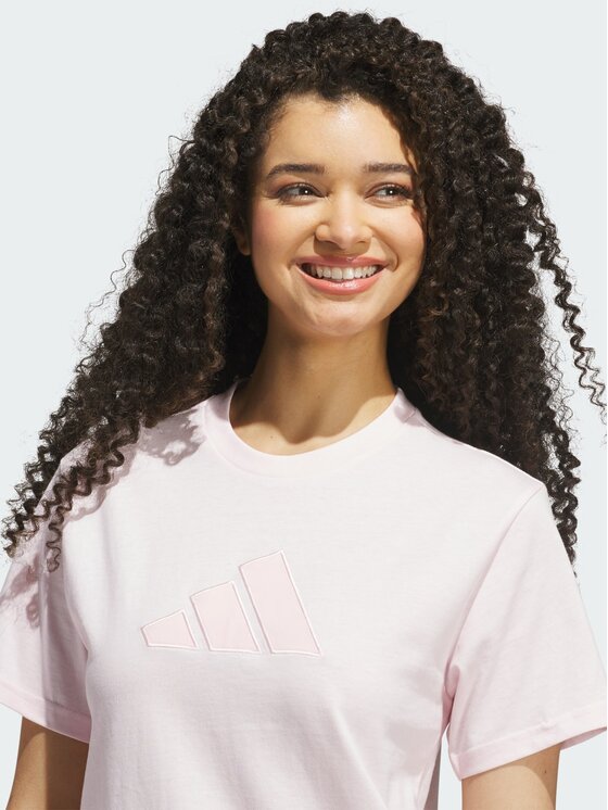 adidas adidas T-Shirt 165469 Brązowy ciemny Regular Fit