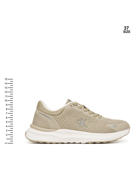 Calvin Klein Calvin Klein Sportcipők Low Cut Lace-Up V3X9-83311-1903 Bézs