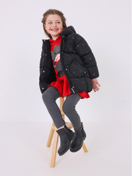 Mayoral Mayoral Žieminė striukė 4.412 Juoda Regular Fit