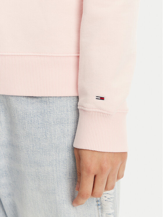 Tommy Jeans Tommy Jeans Світшот Tonal Crest DW0DW20637 Рожевий Regular Fit