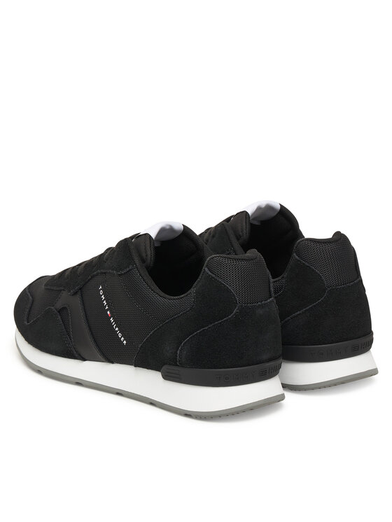 Tommy Hilfiger Tommy Hilfiger Sportcipők Runner Icon Mix FM0FM05679 Fekete