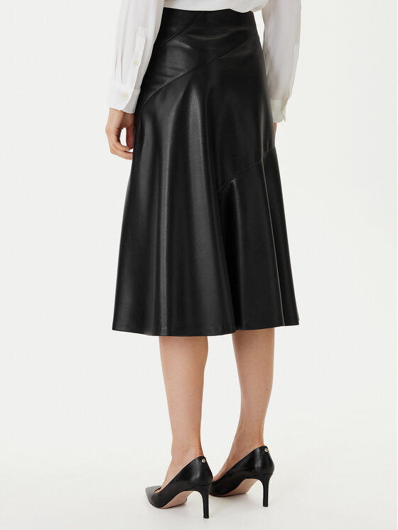 BOSS BOSS Пола от имитация на кожа Vicena1 50556926 Черен Regular Fit