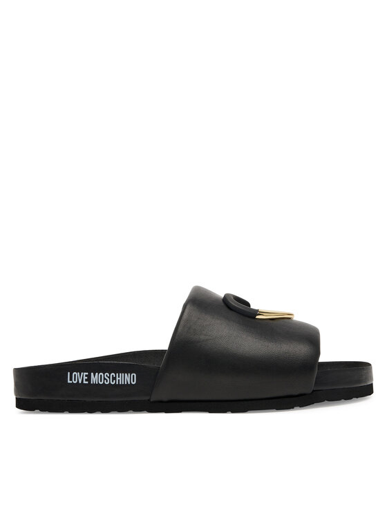 Şlapi LOVE MOSCHINO JA28283G1MIE0000 Negru