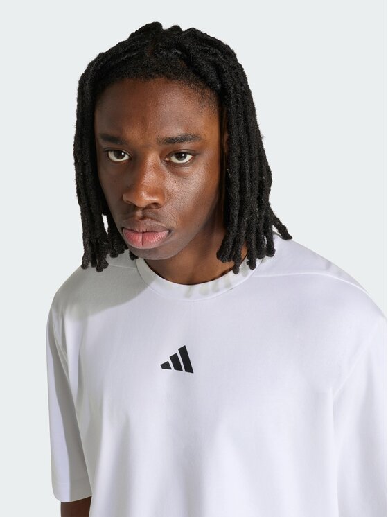 adidas adidas Maglietta tecnica D4T Primelift KT1653 Bianco Regular Fit