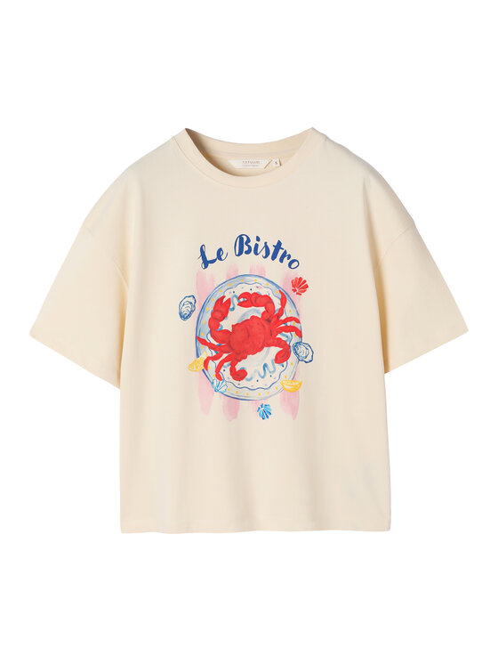 TATUUM TATUUM Tričko PLAYA Biela Classic Fit