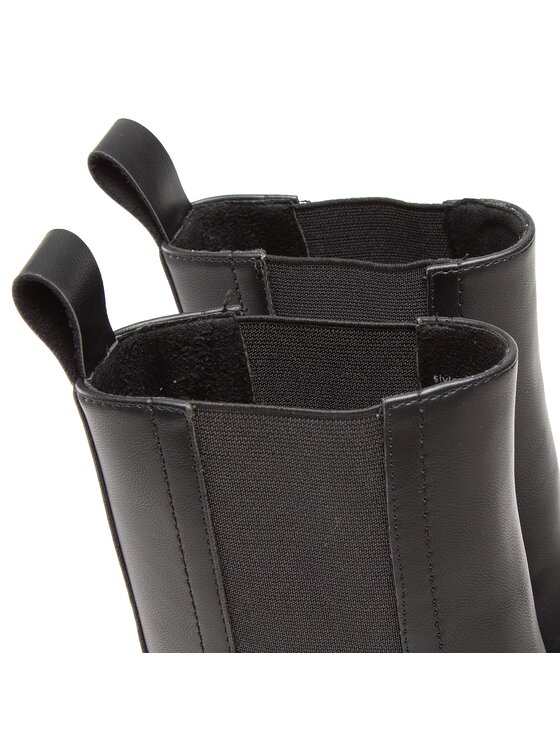 DeeZee DeeZee Kotníková obuv s elastickým prvkem ZAL90183-1 Černá