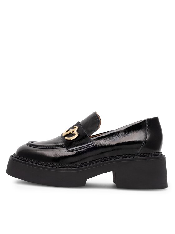 Eva Minge Eva Minge Loaferice LAGOA-24750 Crna