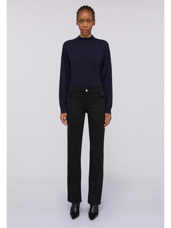 Trussardi Trussardi Pantaloni di tessuto P7019100290N033 Nero Slim Fit