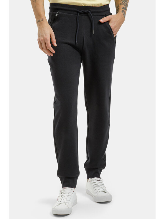 Cross Jeans Cross Jeans Spodnie dresowe 49095-310 Granatowy Regular Fit