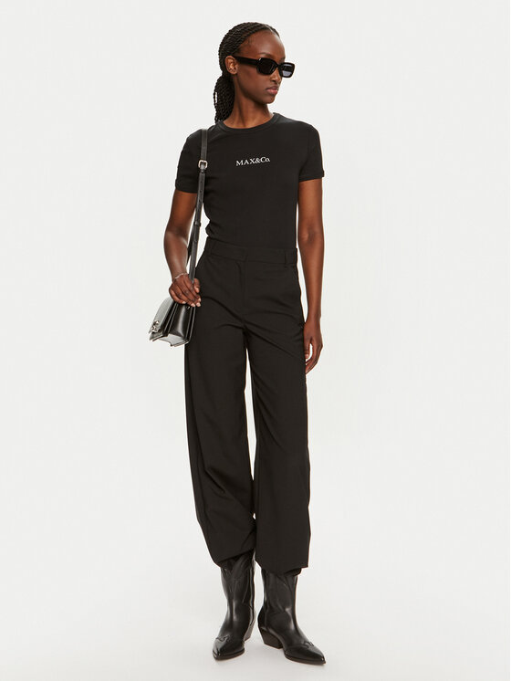 MAX&Co. MAX&Co. T-shirt 2428976014200 2428976014200 Crna Regular Fit