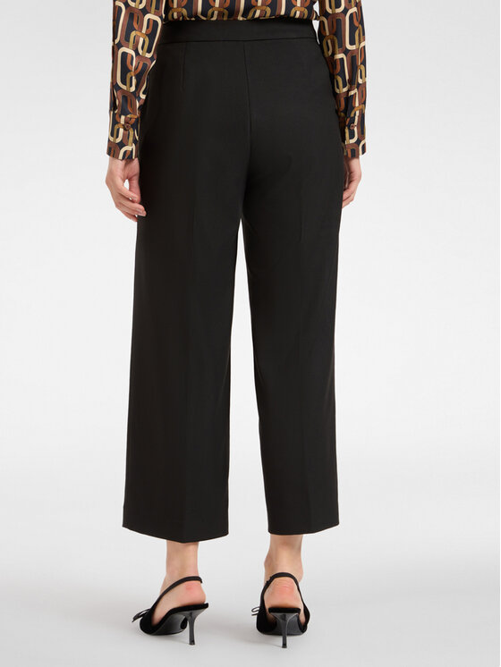 Elena Mirò Elena Mirò Pantaloni di tessuto P141P000299N033 Nero Regular Fit