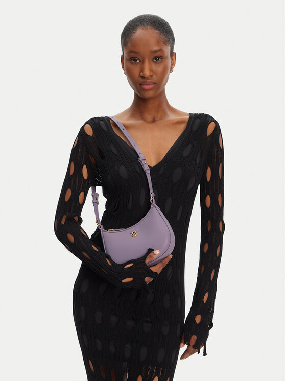 PINKO PINKO Ročna torba Half Moon Baby PE 25 PLTT 103538 A0F1 Vijolična