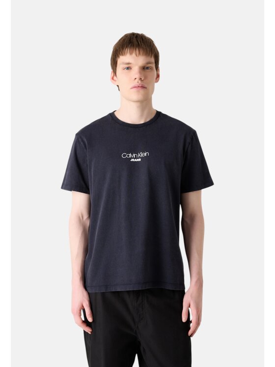 Calvin Klein Calvin Klein T-shirt q-roa-35025 Blu Regular Fit