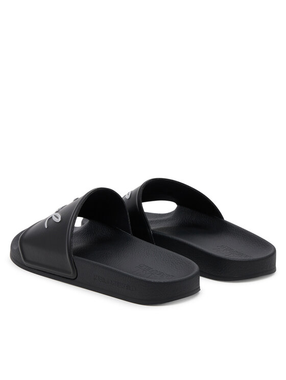 KARL LAGERFELD KARL LAGERFELD Παντόφλες Kondo 2.0 KL80910 Μαύρο