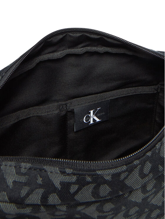Calvin Klein Jeans Calvin Klein Jeans Τσαντάκι Unstructured Monogram Flight Bag LV04G3097G Μαύρο