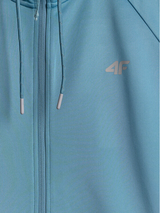 4F 4F Felpa tecnica 4FRSS26TFSWM0958-32S Blu scuro Regular Fit