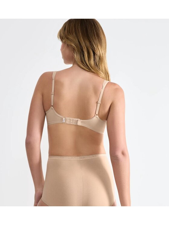 Triumph Triumph Biustonosz sloggi Basic+ Soft Bra Beżowy