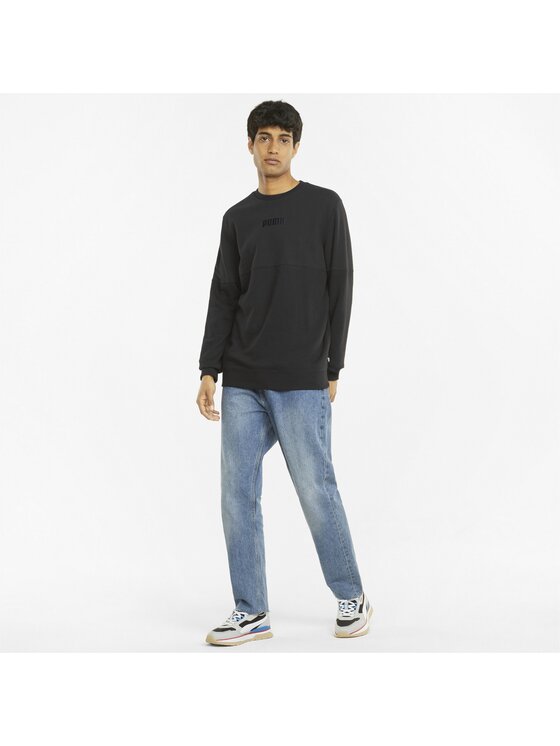 Puma Puma Bluza 589347 Czarny Regular Fit