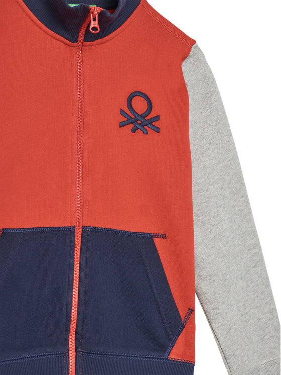 United Colors Of Benetton United Colors Of Benetton Majica dugih rukava 3J68C501B Šarena Regular Fit