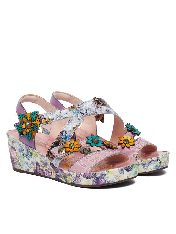 Laura Vita Laura Vita Босоніжки Facdiao 11 Фіолетовий