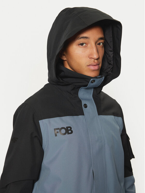4F 4F Snowboard jakna 4FWAW24TTJAM509 Plava Regular Fit
