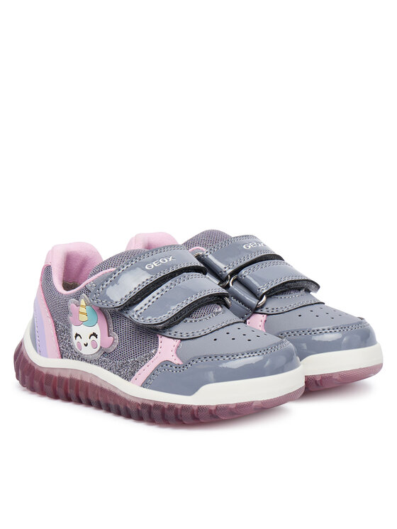 Geox Geox Laisvalaikio batai B Lightyloo B5661A 002AS C1006 Pilka