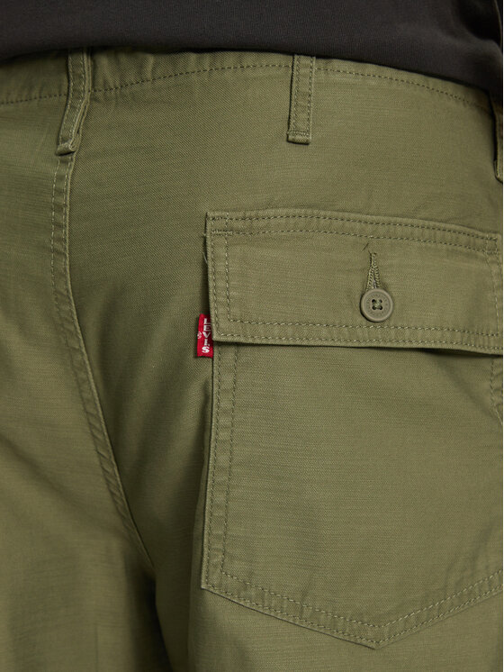 Levi's® Levi's® Auduma bikses A9210-0004 Zaļš Loose Fit