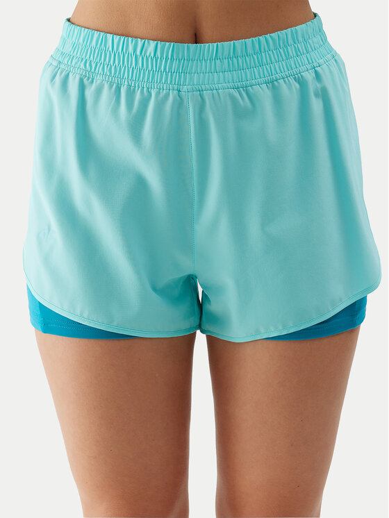 4F 4F Спортивні шорти 4FWSS24TFSHF497 Голубий Regular Fit