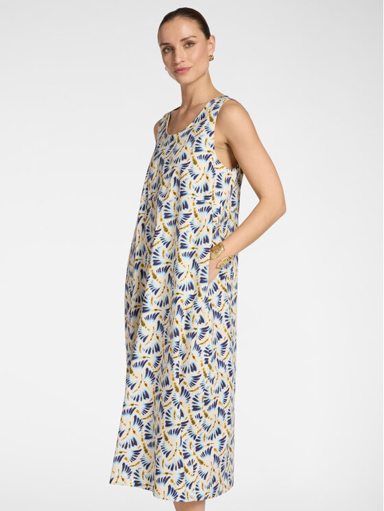 Elena Mirò Elena Mirò Abito da cocktail 7064Z100125N041 Blu A-Line Fit
