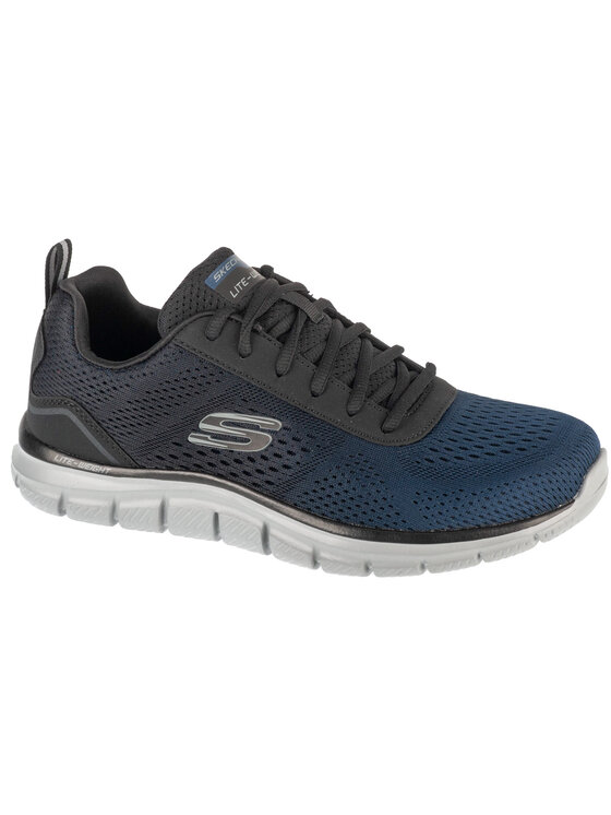 Buty halowe, rozmiar 43, Granatowy, Skechers Track - Ripkent