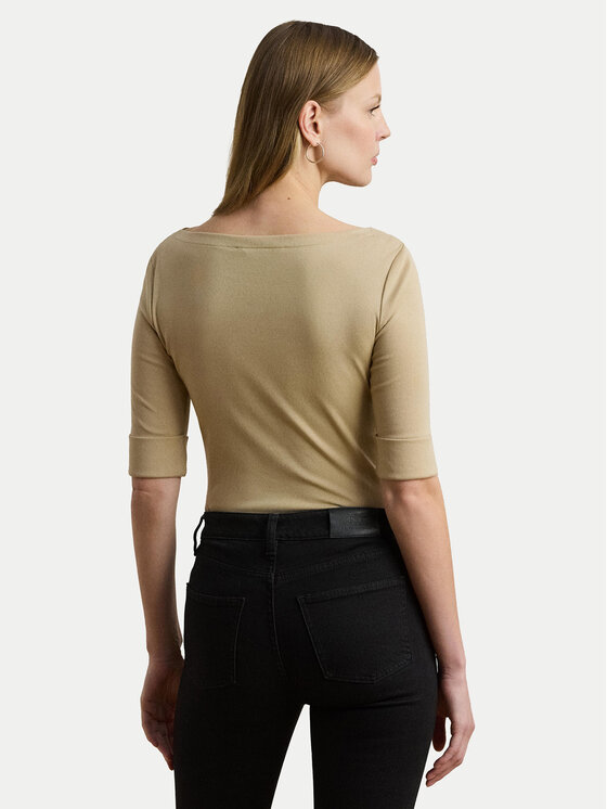 LAUREN RALPH LAUREN Lauren Ralph Lauren Bluse 200654963177 Beige Slim Fit