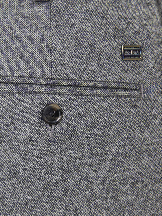 Tommy Hilfiger Tommy Hilfiger Bavlnené nohavice Harlem MW0MW41340 Sivá Regular Fit