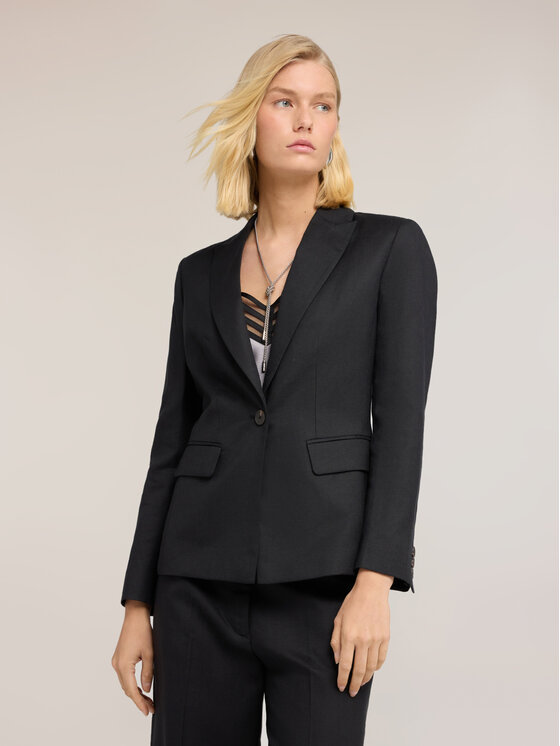 Motivi Motivi Giacca di transizione Q071Q001092N0Z3 Nero Regular Fit