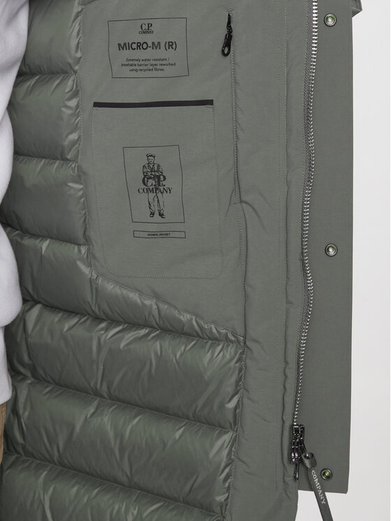 C.P. Company Winterjacke Micro-M 13CMOW167 A006355A Grün Regular  