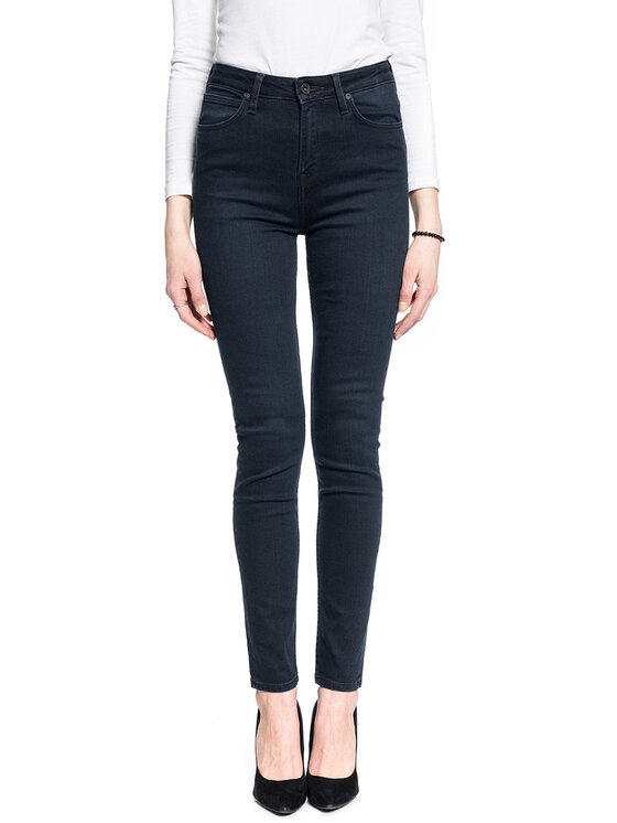 Lee Lee Jeansy SKYLER Niebieski Skinny Fit