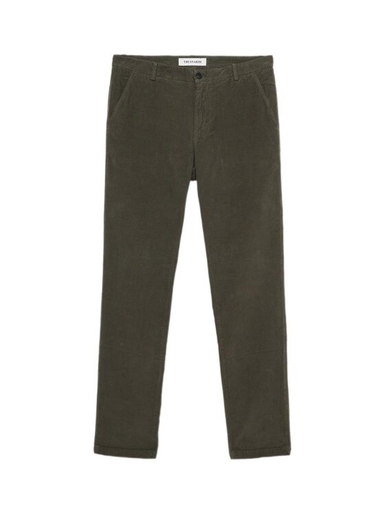 Trussardi Trussardi Pantalone da abito P711M100093N035 Verde Regular Fit