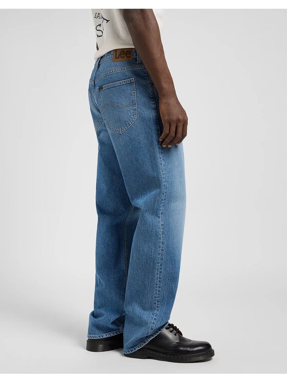 Lee Lee Jeansy ASHER Niebieski Loose Fit