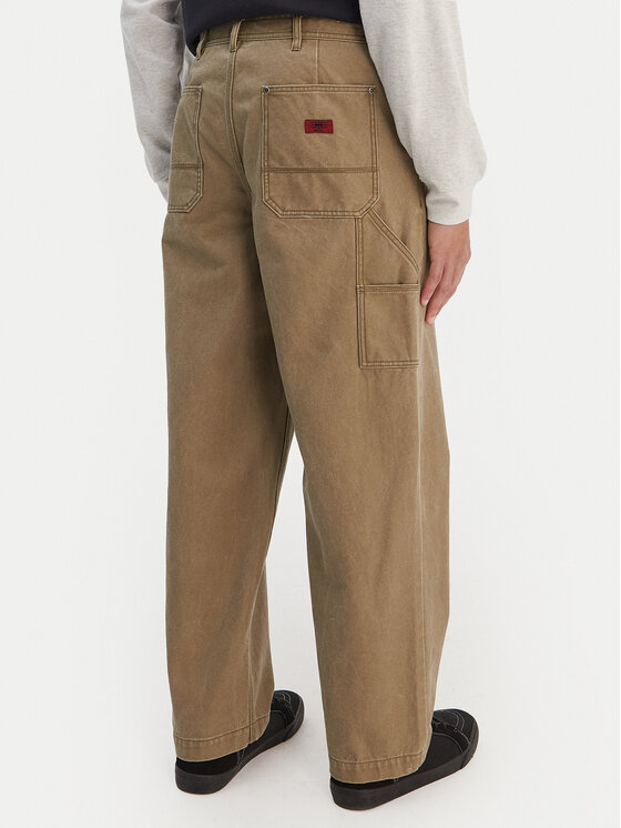 Quiksilver Quiksilver Traperice Mercury Straight Out EQYNP03325 Bež Wide Leg