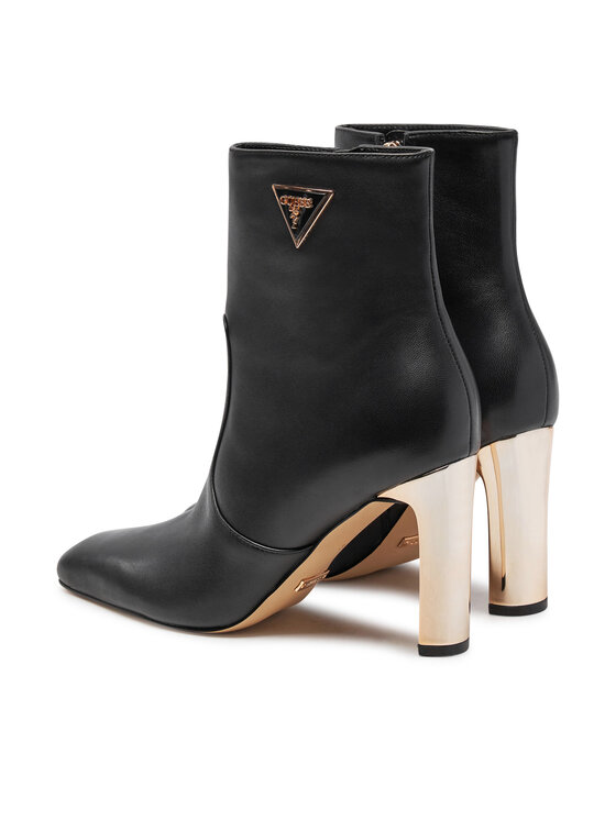 Guess Guess Μποτάκια Caitte FLDCAT LEA10 Μαύρο