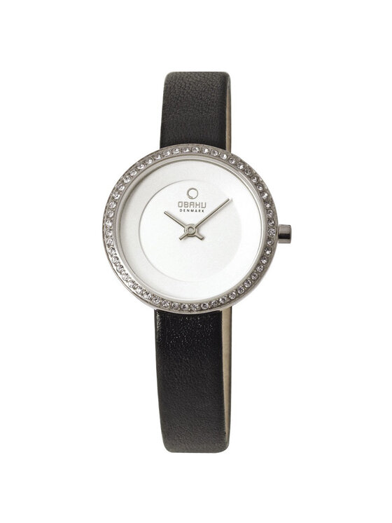 Obaku Obaku Zegarek V146LCIRB1 Czarny