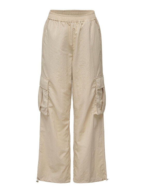 ONLY ONLY Pantaloni di tessuto 15288248 Beige Cargo Fit