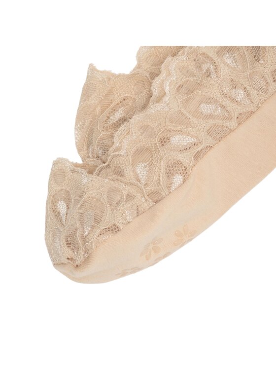 Jenny Fairy Jenny Fairy Set di 3 paia di pedulini da donna 4WB-002-AW23 (3-pack) Beige