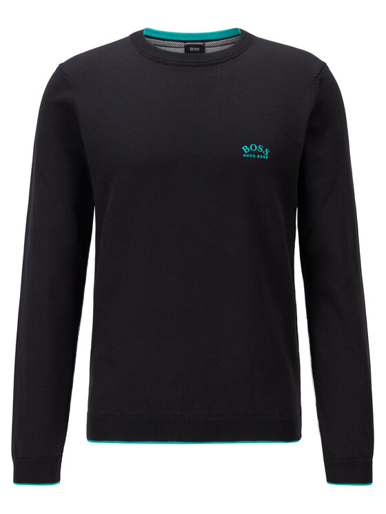 BOSS Boss Pullover Riston 50440679 Schwarz Regular Fit