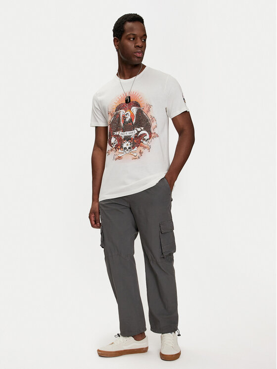 Brave Soul Brave Soul Jogging hlače MTR-EVANDERGRY Siva Relaxed Fit
