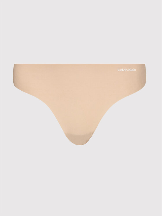 Calvin Klein Underwear Calvin Klein Underwear Stringid 0000D3428E Beež